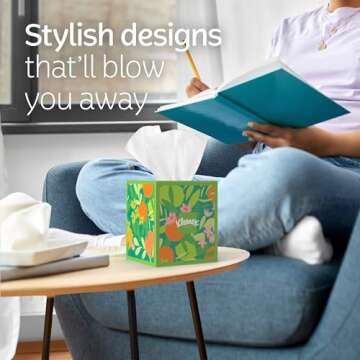 Kleenex Ultra Soft Facial Tissues - 4 Boxes, 240 Total Tissues