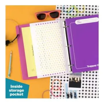 Trapper Keeper 1" Binder by Mead (Sunset)