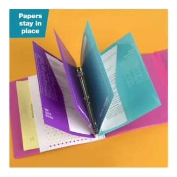 Trapper Keeper 1" Binder by Mead (Sunset)