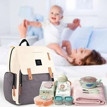 Harmony Life Land Stylish Waterproof Diaper Backpack