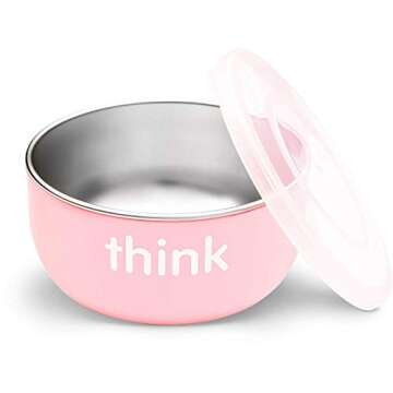 Thinkbaby Complete BPA Free Feeding Set (Pink)