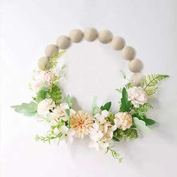 200 PCS Unfinished Half Wooden Balls for DIY Crafts