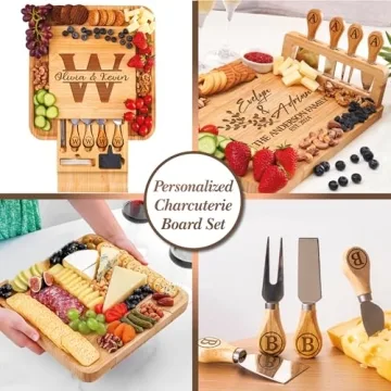 Custom Charcuterie Board Set - Perfect Gift for Everyone