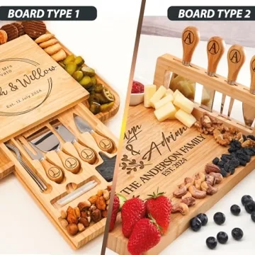 Custom Charcuterie Board Set - Perfect Gift for Everyone