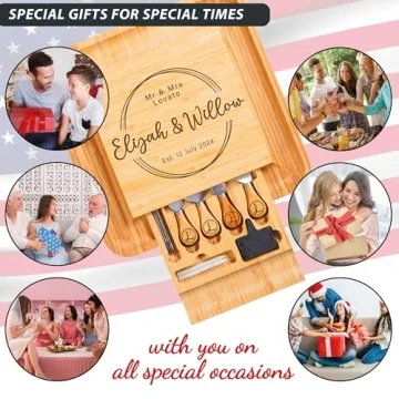Custom Charcuterie Board Set - Perfect Gift for Everyone