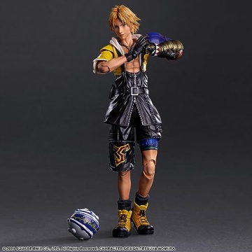 Square Enix Tidus Play Arts Kai Action Figure Collector's Edition