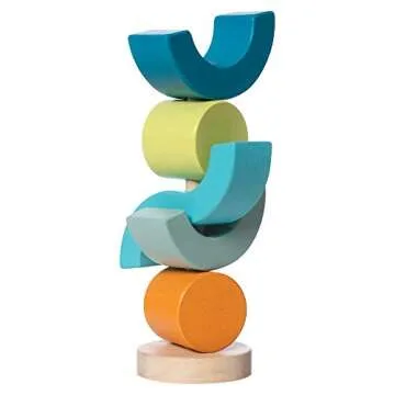 Vibrant Manhattan Toy Boom Shock-a-Locka Stacking Toy
