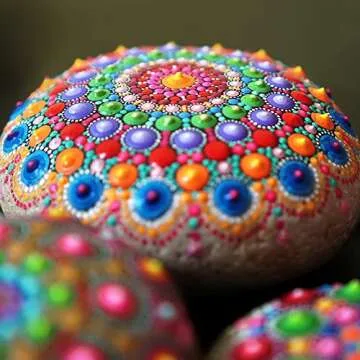 BKpearl Mandala Dot Painting Stencils - Unleash Creativity!