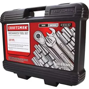 CRAFTSMAN Mechanics Tool Kit, 137 Pieces (933137)