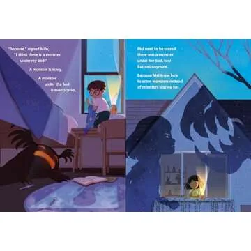Monster Hands - Engaging ASL Children's Book