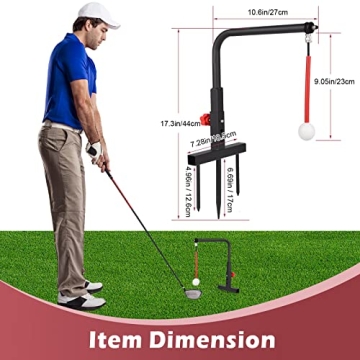 KIDZIES Golf Swing Trainer Aid for Kids & Youth