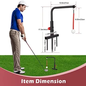 KIDZIES Golf Swing Trainer Aid for Kids & Youth