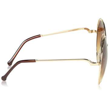 Big Round Oversized Double Wire Rim Sunglasses Metal Frame Retro XXL Shades