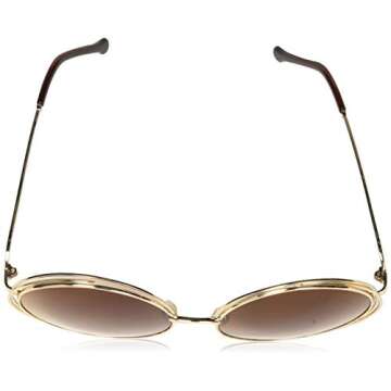 Big Round Oversized Double Wire Rim Sunglasses Metal Frame Retro XXL Shades