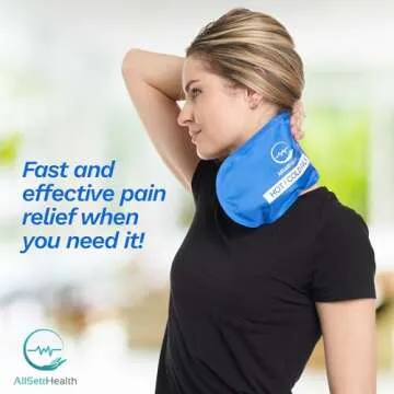 Reusable Hot and Cold Gel Ice Packs for Injuries | Cold Compress, Ice Pack, Gel Ice Packs, Cold Packs for Injuries, 10.5" x 5" | 4 Pack