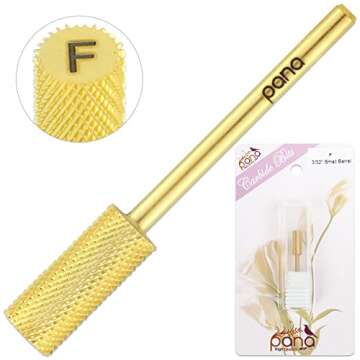 PANA Small Flat Top Carbide Nail Drill Bit for Professionals