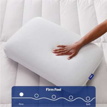 Casper Sleep Standard Essential Cooling Foam Pillow - Relaxing Comfort and Cool Sleep