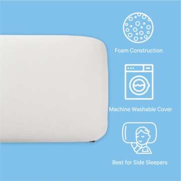 Casper Essential Cooling Foam Pillow for Comfort