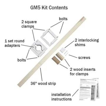 Safety Innovations Baby Gate Kit - Easy No Hole Installation