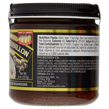 Better Than Bouillon Mushroom Base for Savory Cooking