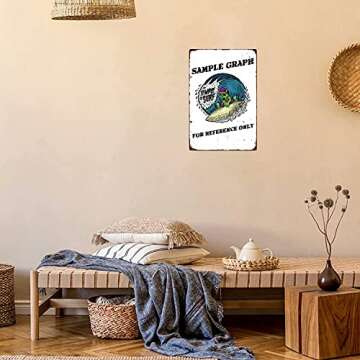 Types Of Deer Retro Tin Sign for Home and Bars 12x18