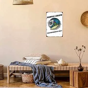 Types Of Deer Retro Tin Sign for Home and Bars 12x18