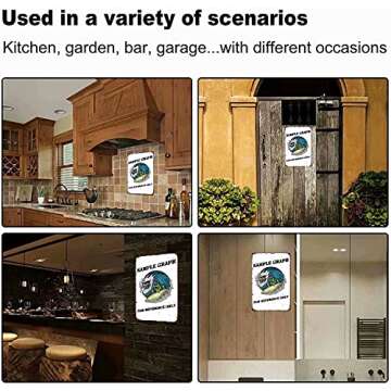 Types Of Deer Retro Tin Sign for Home and Bars 12x18