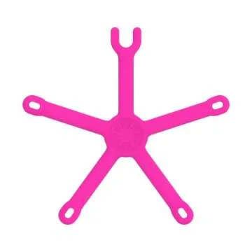 PopSockets: Flexible Phone Mount & Stand, Phone Tripod Mount, Universal Device Mount - Hot Pink