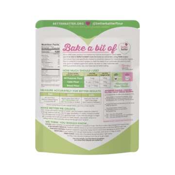 Better Batter Artisan Flour Blend Gluten Free - Award Winning Nutritious, Vegan, Allergen Free, & Ko...