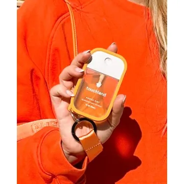 Touchland Mist Case Orange Spritz Hand Sanitizer Holder
