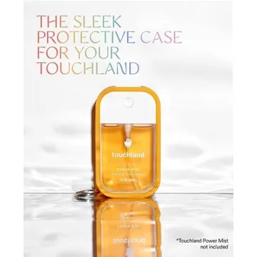 Touchland Mist Case Orange Spritz Hand Sanitizer Holder