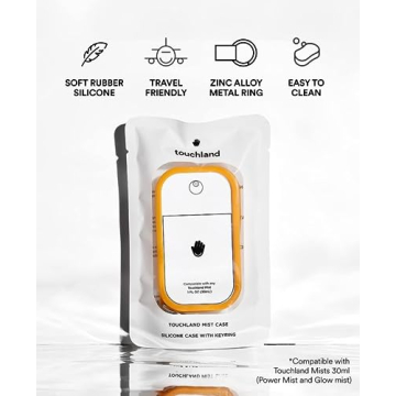 Touchland Mist Case Orange Spritz Hand Sanitizer Holder