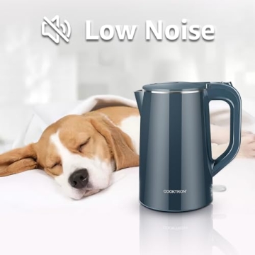 COOKTRON 1.7L Electric Kettle BPA-Free Quick Boil