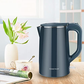 COOKTRON 1.7L Electric Kettle BPA-Free Quick Boil