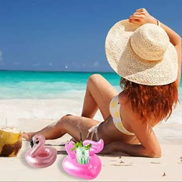 Grobro7 12Pack Inflatable Drink Holders for Any Occasion