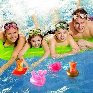 Grobro7 12Pack Inflatable Drink Holders for Any Occasion