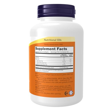 NOW Pumpkin Seed Oil 1000 mg Softgels for Wellness