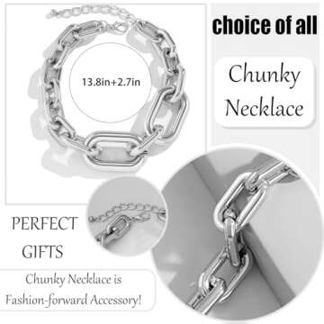 Stylish Chunky Gold Necklace for Women - Perfect Gift