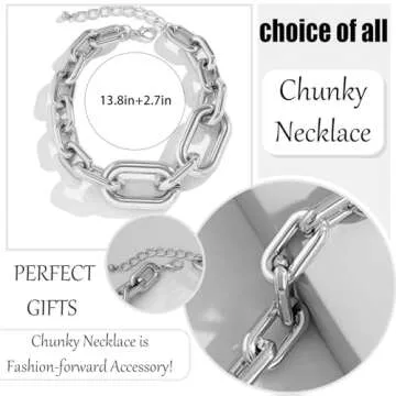 Stylish Chunky Gold Necklace for Women - Perfect Gift