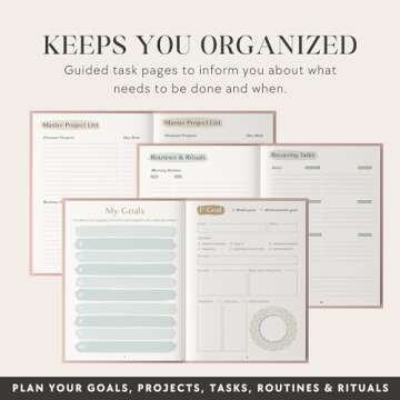 The ADHD Planner for Adults - Undated Daily & Weekly ADHD Journal for Disorganized People, 90 Days - Habit Tracker, Record Emotions & Mood - Academic Goals - Structure & Focus for Adults Brains