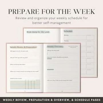 The ADHD Planner for Adults - Undated Daily & Weekly ADHD Journal for Disorganized People, 90 Days - Habit Tracker, Record Emotions & Mood - Academic Goals - Structure & Focus for Adults Brains