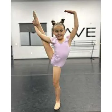 Stelle Girls Ballet Leotard - Ruffle Sleeve Toddler Dance Outfit