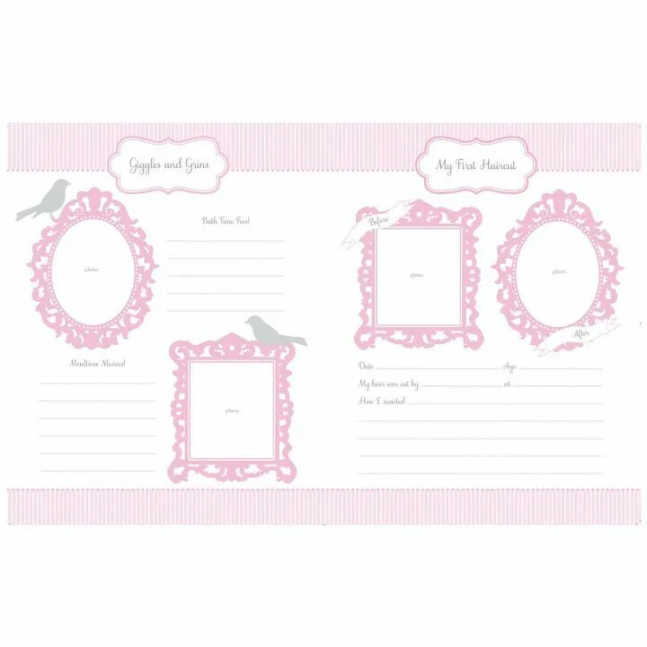 C.R. Gibson Sweet Baby Girl Memory Book 10'' x 11.75''