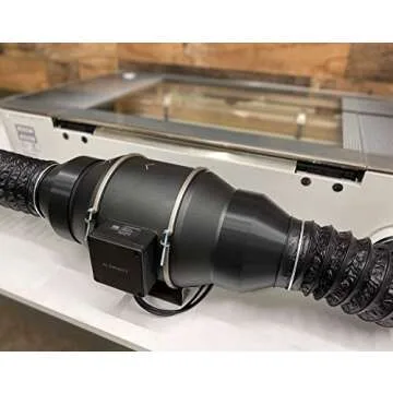 Leak Free 6"-4" Reducer Adapter for AC Infinity Fan