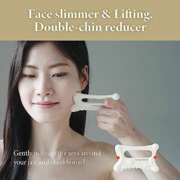 THERATEMS Gua Sha Massage Tool for Face and Body