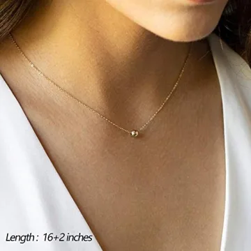 Turandoss Gold Layered Necklaces for Women - Plus Size Friendly