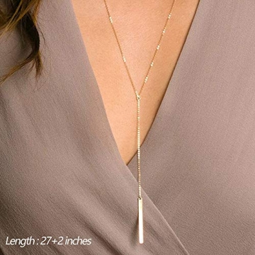 Turandoss Gold Layered Necklaces for Women - Plus Size Friendly