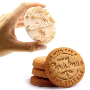 Custom Family Christmas Cookie Stamp & Cutter Set