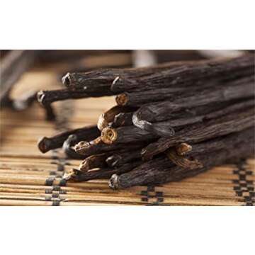 Organic Madagascar Vanilla Beans - 25 Whole Pods