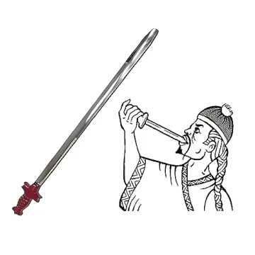 MilesMagic Magician's Super Sword Swallowing Gimmick Close Up Street Illusion Real Stage Magic Trick